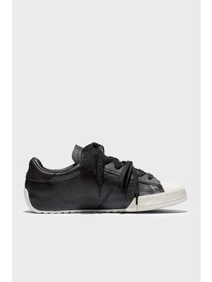 Converse Logolu Deri Sneaker Ayakkabı Kadın Ayakkabı A20655C 001