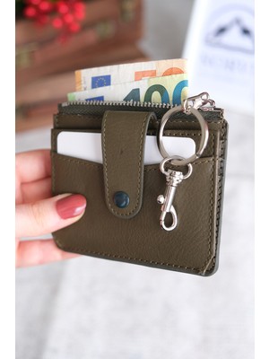 Norvi Leather Çıtçıtlı Fermuarlı Kartlık 1253