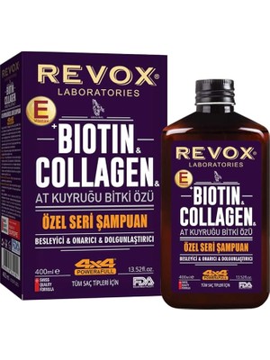 Biotin & Collagen Şampuan, 400 ml