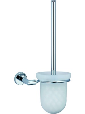 Velora Vitra Minimax A44790 Tuvalet Fırçalığı, Krom