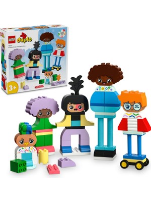 Velora LEGO Duplo Kasabası Inşa Edilebilen Duygulu Insanlar 10423-3 Yaş ve Üzeri Çocuklar Için Eğitici Oyuncak Yapım Seti, Doğum Günü Hediyesi Fikri (71 Parça)