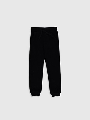 LC Waikiki Lcw Kids Siyah Kız Çocuk Jogger Eşofman Altı