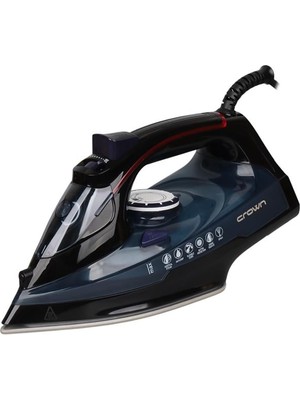 Svoria Store Crown CRW-7206 2200W Seramik Tabanlı Buharlı Ütü Mavi