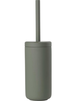 Velora Zone Ume Tuvalet Fırçası, Çap 10, Yükseklik 38,7 Cm, Zeytin Yeşili