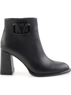 Bambi Siyah  Kadın Bot & Bootie K02565070509