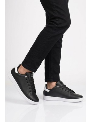 Cool Unisex Siyah-Beyaz Günlük Sneaker Spor Ayakkabı Rahat Casual Model Ursula G