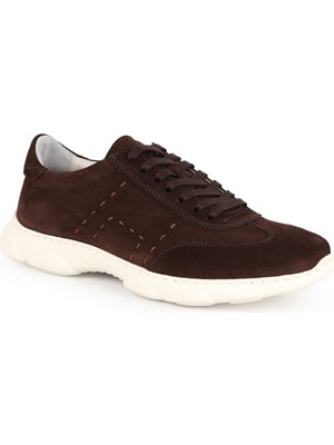 Libero L6034 Hakiki Süet Deri Dikiş Detaylı Şok Emici Hafif Kapsül Taban Erkek Casual Sneaker