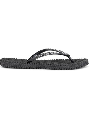 Ilse Jacobsen Flip Flop With Kadın Terlik CHEERFUL03G-SIYAH