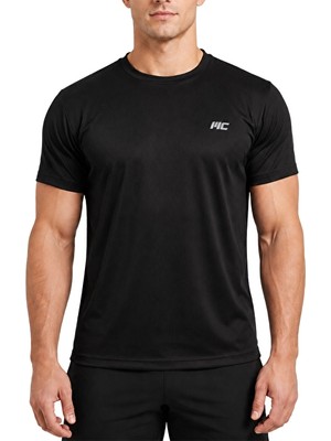 Musclecloth Dry Touch Kısa Kollu T-Shirt Siyah