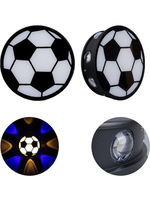 Aydogan's Ayd PM-24457 Gün Işığı - Mavi Futbol Topu Dekoratif LED Duvar Aplik