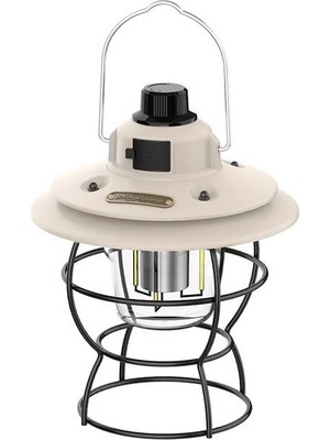 Aydogan's Ayd PM-16042 Retro Nostaljik Şarjlı Kamp Lambası Filament + Smd Ledli
