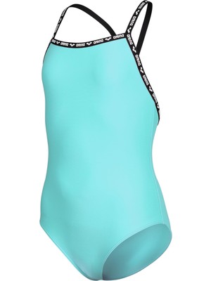 Velora Arena Solid Swimsuit Kız Çocuk Mayo, 14-15 Yaş, 011033900, Turkuaz, Kız Çocuk