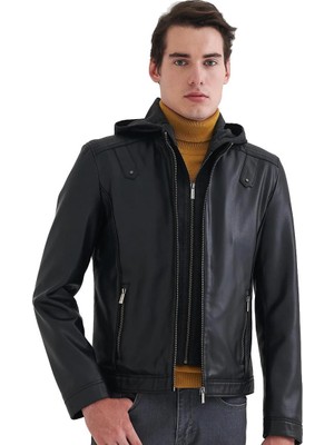 Pierre Cardin Erkek Deri Mont