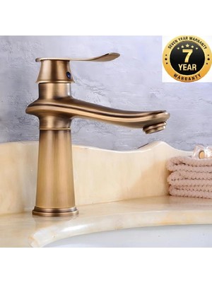 OEM Banyo Lavabo Bataryası Antik Renk Yeni Tarz Model 7 Yıl Garantili Ithal