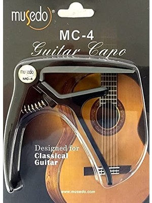 Velora Musedo MC4BK - Profesyonel Klasik Gitar Kaposu Mc-4