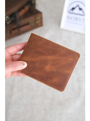 Norvi Leather Bozuk Para Gözlü Hakiki Deri Cüzdan 1032