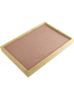 120'LI Ahşap Anfora Kumaş Yüzük Standı 24*35
