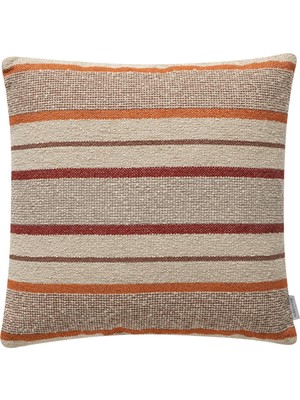Mudo Home MILENA ÇİZGİLİ KIRLENT TURUNCU 45X45
