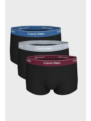Calvin Klein Logolu Pamuklu 3 Pack Boxer LV00NB43894M5 Erkek Boxer LV00NB4389 4m5
