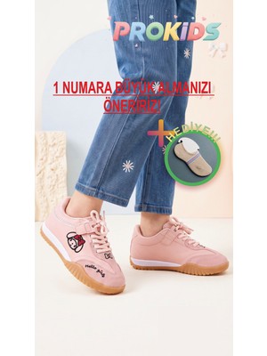 Prokids My Melody  Kız Çocuk Okul Ayakkabısı - Cırtlı Sneaker