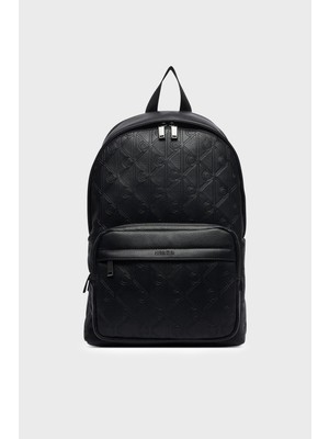 Calvin Klein Kabartma Logolu Ayarlanabilir Askılı Sırt Çantası Erkek Sırt Çantası LV04D3560G Ub1
