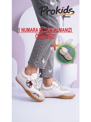 Prokids My Melody  Kız Çocuk Okul Ayakkabısı - Cırtlı Sneaker