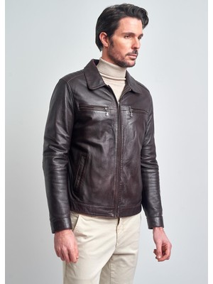 Pierre Cardin Erkek Deri Mont Bordo