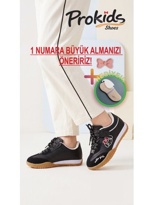 Prokids My Melody  Kız Çocuk Okul Ayakkabısı - Cırtlı Sneaker