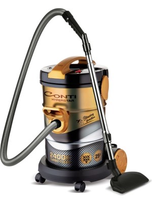 Conti CS-250 Hyper Star Elektrikli Süpürge Gold Siyah