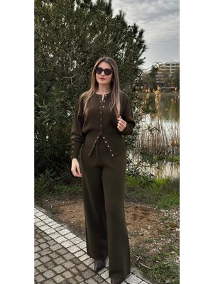 Rosyposy Triko Düğmeli Takım