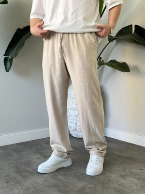 Rosyposy Erkek Keten Pantolon