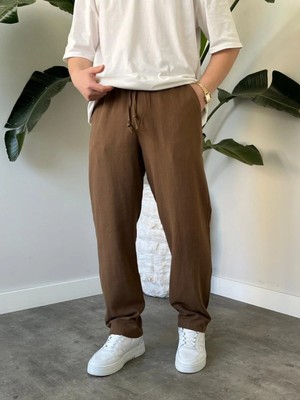 Rosyposy Erkek Keten Pantolon