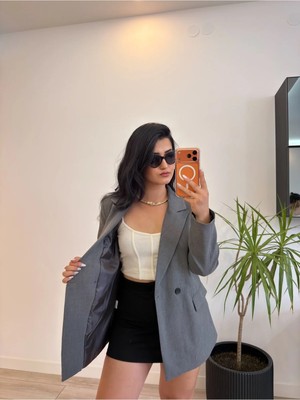 Rosyposy Kadın Astarlı Blazer Ceket