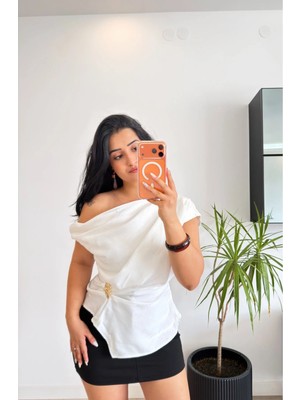 Rosyposy Kadın Tokalı Bluz