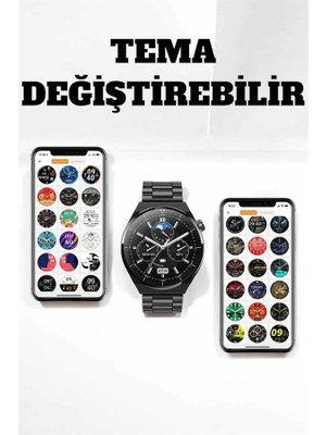 Astraltech Akıllı Saat Uyku ve Sağlık Takibi Bildirim Görme Arama Cevaplama