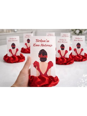 Leylooks Kına Hediyelik Saten Toka