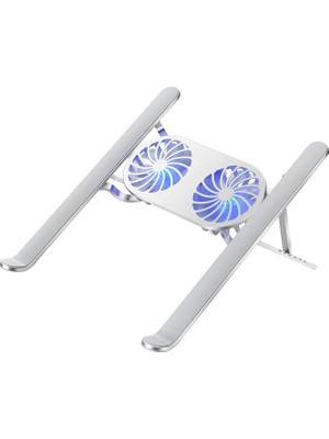 PM-24572 Çift Fan Taşınabilir Notebook Laptop Soğutucu Stand