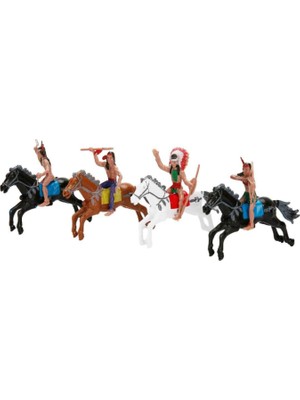 Nessi World 4960 Nessiworld-Rst-Wes-Kovboy Oyun Set Poşetli Krtl 2A
