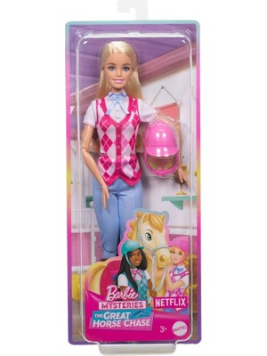 Nessi World HXJ38  Binici Bebek - Malibu - Mysteries: The Great Horse Chase