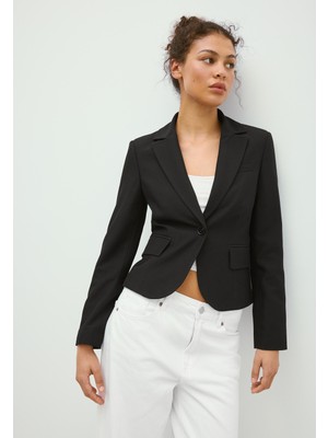 Allbucks Stradivarious, Kısa Basic Blazer Ceket ABSTR00020