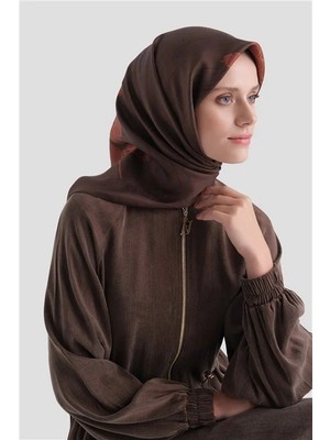 Armine Saf Ipek Twill Eşarp 9617D 36