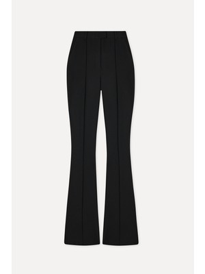 Mudo Kadın Siyah Flare Fit Pantolon