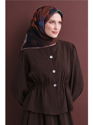 Armine Saf Ipek Twill Eşarp 9603D 35