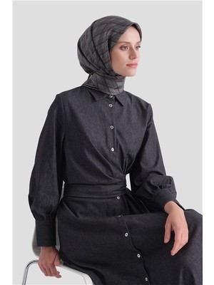 Armine Saf Ipek Twill Eşarp 9626D 01