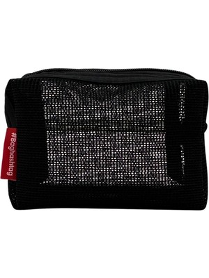 Baghashtag Mini Siyah File Clutch Çanta Büyük Boy Ergonomik Tasarım ile Şık Görünüm