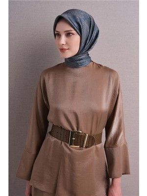 Armine Saf Ipek Twill Eşarp 9631D 80
