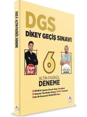Gesa Dgs 6 Altın Fasikül Deneme