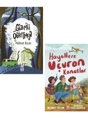 Genç Timaş Mehmet Özcan 2 Kitap Set / Gizemli Öğretmen + Hayallere Uçuran Kanatlar