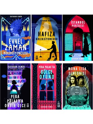 Genç Timaş 5.6.7.8. Sınıf Okuma Kitapları Kayahan Demir 6 Kitap Hafıza Koleksiyoncusu Istanbul Portresi