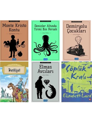 Beyaz Balina Yayınları Beyaz Balinan Yayınları Çöplük Kralı Hikaye Okuma Seti 6 Kitap